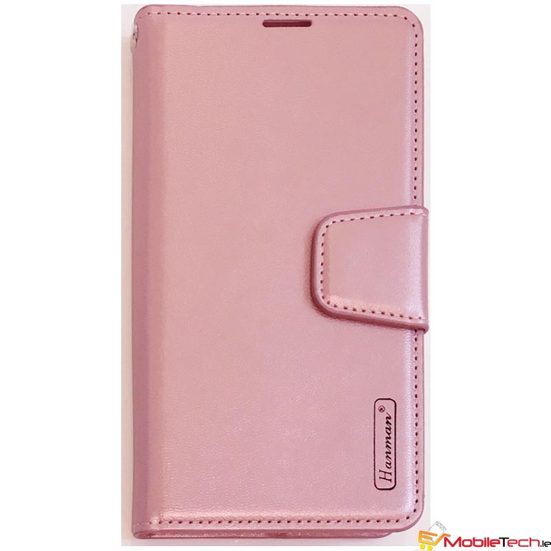 mobileTech-Apple-iPhone-XR-Hanman-Wallet-Case-Book-Cover-Folio-Case-RoseGold